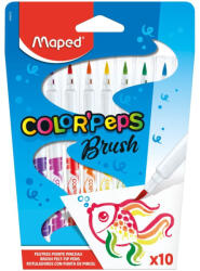 Maped Carioca Maped Color'Peps Brush 10 culori/set (SKR544)