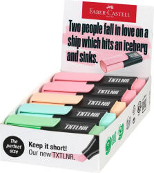 Faber-Castell Textmarker mini pastel culori asortate model a Faber-castell - Set 10 (FC154211)