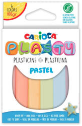 CARIOCA Plastilina Carioca Plasty Pastel 100 g 6 buc asortat (SKR210)