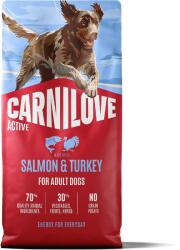 CARNILOVE Active Dog Dry Made with Salmon & Turkey for Adult All Breeds 12 kg