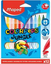 Maped Carioca Maped Color'Peps Jungle 12 culori/set (SKR538)