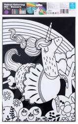  Tookyland - Unikornis bársony színező 16 filctollal (LT107B)