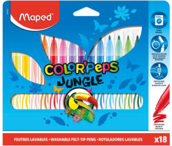 Maped Carioca Maped Color'Peps Jungle 18 culori/set (SKR539)