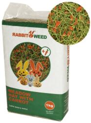 Rabbit Weed réti széna sárgarépával 40 l