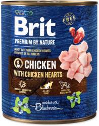 Brit Premium by Nature Chicken with Hearts 800 g