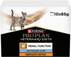 PRO PLAN állatorvosi diéta, NF Renal Function Advanced Care alutasakok macskáknak, csirkehúsos, 10 x 85 g