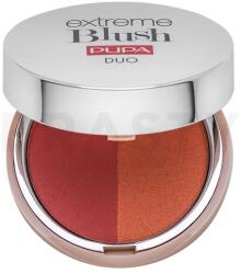  Pupa Extreme Blush DUO púderes arcpír 130 Matt Salmon - Radiant Peach 4 g