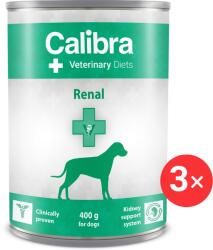 Calibra VD Dog konzerv Renal 3 × 400 g (KRMP1611bun)