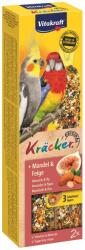 Vitakraft Kracker közepes papagáj, mandula+füge, 2 db