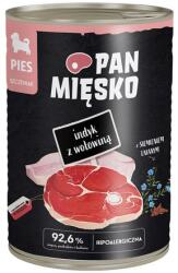 Pan Mięsko PAN MIĘSKO Pulyka marhahússal nedves táplálék kölyökkutyáknak 400 g
