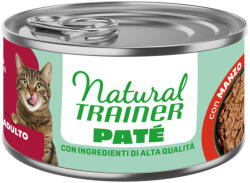 Natural Trainer 18x85g Natural Trainer nedves macskatáp - Marha
