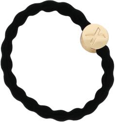 By Eloise London Letter Charms Gold Ластик за коса цвят X Black