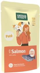 Green Petfood 8x85 g Kacsa Green Petfood Paté Lazac -Skin & Coat nedves macskatáp