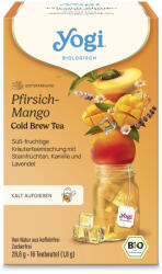 YOGI TEA Bio Yogi Jeges Tea őszibarackos-mangós Filteres 16db