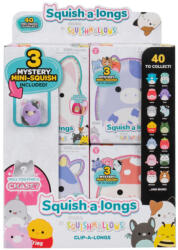  Squishalongs 2, 5 Cm Keychain 4 Pack Random Figurina