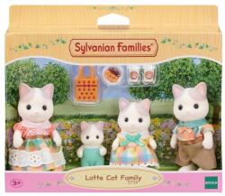 EPOCH Sylvanian Families Latte Cat Family 5738 Figurina