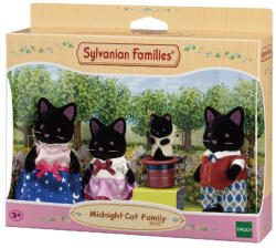 EPOCH Midnight Cat Family 5530 Figurina