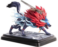 First 4 Figures Okami Oki Wolf Form Resin 35cm Figurina