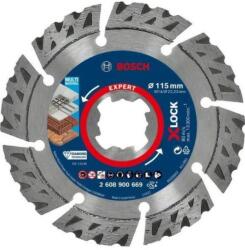 Bosch Disc de taiere diamantat Bosch Expert MultiMaterial 2608900669, 115x2.4x12 mm, prindere X-LOCK (2608900669) Disc de taiere