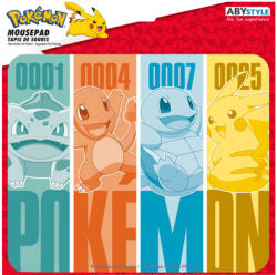 ABYstyle Pokemon Flexible Mousepad Kanto Starters Mouse pad
