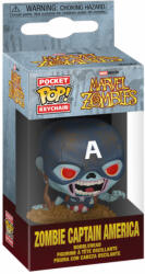 Funko Pocket Pop Marvel Zombies Zombie Captain America Bobble-head Figurina