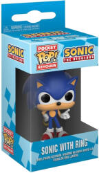 Funko Pocket Pop! Keychain Sonic The Hedgehog Sonic With Ring Figurina