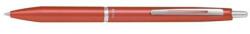 Pilot Golyóstoll, 0, 32 mm, nyomógombos, metálpiros tolltest, PILOT "Acro 1000", kék (ACRO1000-COF-CP) - patronbolt