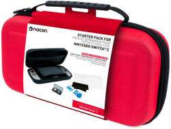 NACON Rigid Pouch Size L Red pentru NSW2