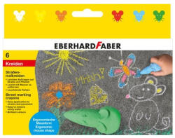 Eberhard Faber Aszfaltkréta, egér formájú, EBERHARD FABER, 6 különböző szín (526561) - patronbolt
