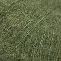 DROPS Design Brushed Alpaca Silk Uni Colour 32 Moss Green Kötőfonal (109832)
