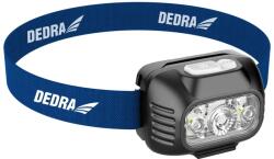 Dedra DEDRA-EXIM Lanterna frontală 650lm, lumină albă, roșie, acumulator 1800mAh, DEDRA L1014 (L1014)