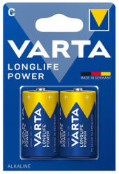 VARTA Longlife Power Alkáli Baby Elem C B2 /2db VLLPC/4008496559312 (VLLPC)