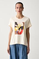 United Colors of Benetton tricou pentru femei din bumbac PPY2-TSD1W7_12X (3BL0D10D4)