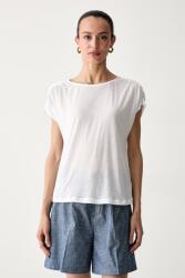 United Colors of Benetton tricou pentru femei cu amestec de in PPY2-TSD1W4_00X (35LVD10D5)