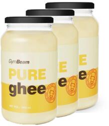 GYMBEAM - Pure Ghee - Koncentrált Tisztított Vajzsír - 3 X 1000 Ml