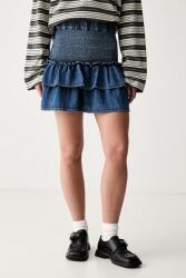 Tommy Jeans fustă evazată din denim PPY2-SDD0G3_55J (DW0DW22295)
