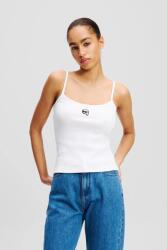 Karl Lagerfeld top pentru femei din bumbac cu elastan IKON 99KK-TSD12B_00X (A2W17070)