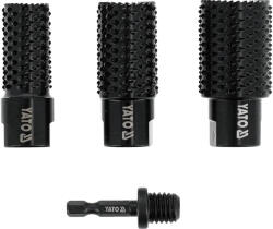 TOYA Forgómaró készlet fához, M14-es menettel és HEX adapterrel - Ø20, 25, 30 mm (YT-61775) (YT-61775) - szerszamax