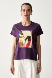 United Colors of Benetton tricou pentru femei din bumbac PPY2-TSD1W7_49X (3BL0D10D4)