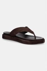 Jonak flip-flops pentru femei din piele întoarsă WIWI VELOURS PPY2-KLD0MO_89X