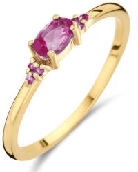 Jackie Gold női arany gyűrű pink topázzal JKR24.450-52 (JKR24.450-52)