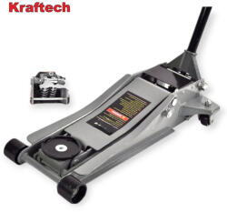 Kraftech - 5, 5 tonnás hidraulikus krokodil emelõ, dupla dugattyús, alacsony profilú, 75mm - 510mm, új, HM-6794