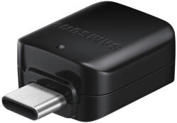 Samsung USB-C - USB-A OTG Adapter - Fóliatasakban - Fekete (EE-UN930)
