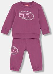 Diesel baba pamut tréningruha STIMOTYB-SET OVERALLS - rózsaszín 97