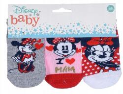 Sun City Csecsemő zokni Disney Minnie Mouse 3 db-os csomag 50/68 (HU0619)