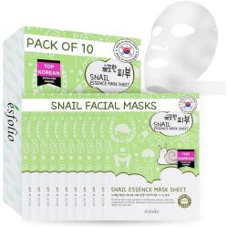 Esfolio Mască Esfolio Pure Skin cu esență de melc - 10 foi Masca de fata