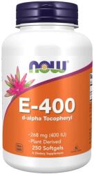 NOW Vitamina E 400 UI naturală - 250 de capsule