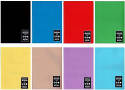 PAPERLAND Caiet scolar A4, 60 file, dictando, coperta plastic, PAPERLAND PP400 negru