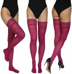 Annes Önhordó Nylon Harisnya csipkével rózsaszín 60 Den 7/8 (POŃCZOCHY CALZE TRUSS 60 DEN)