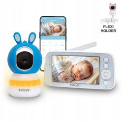 EVOLVEO Baby Monitor N5 Videós babaőr 360°-os megfigyeléssel és altatódalokkal (CAM-5-B)